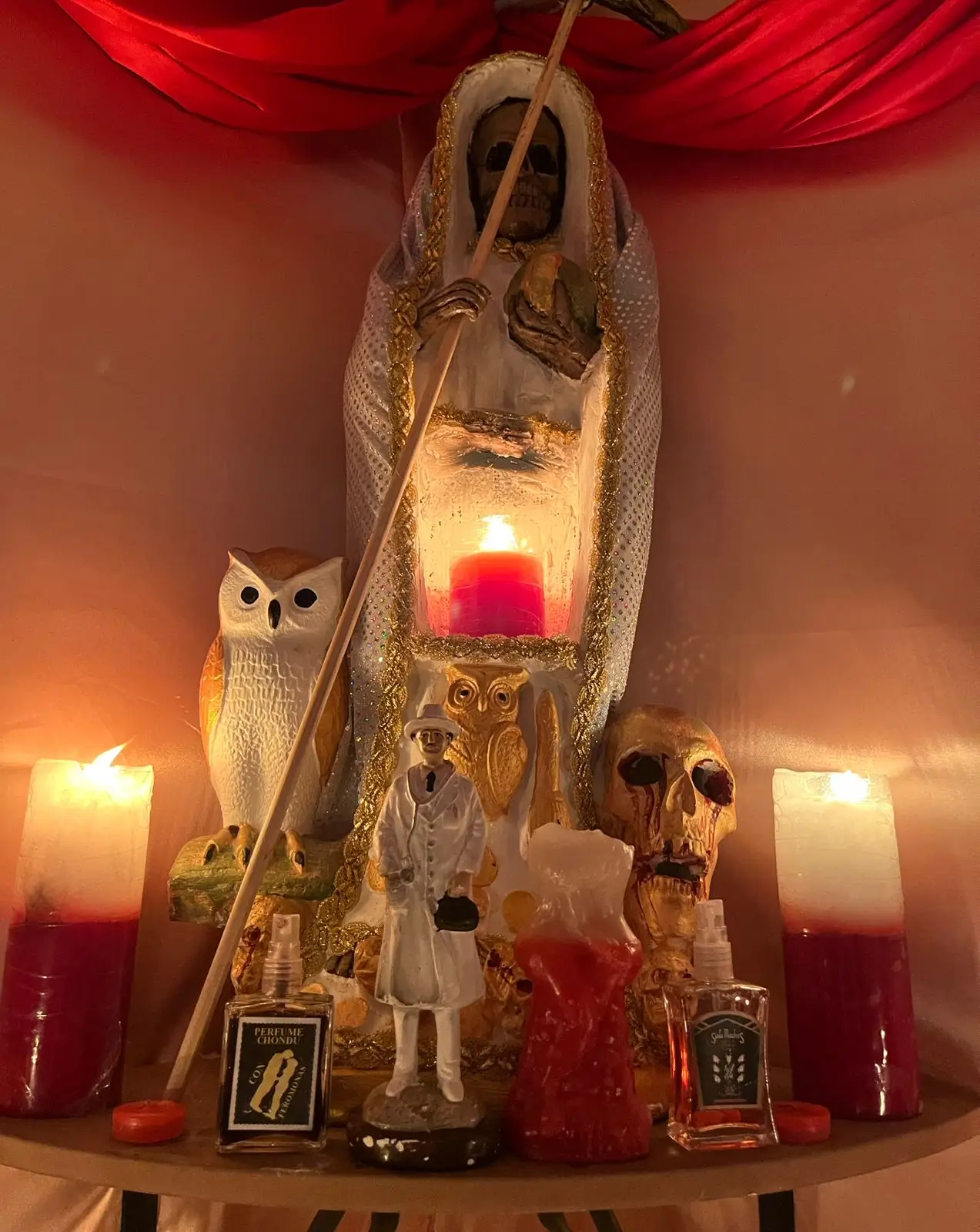 Altar para amor y salud con San Gregorio